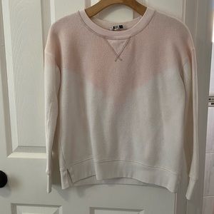 ombré soft sweater.